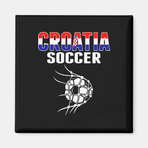 Kroatien Fußballfans Trikot - Unterstützen Sie die Magnet