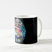 Kroatien-GBall Kaffeetasse (VorderseiteRechts)
