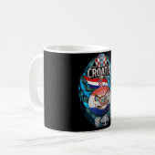 Kroatien-GBall Kaffeetasse (Vorderseite Links)