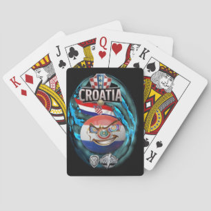 Kroatien-GBall Spielkarten