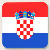 Kroatien Getränkeuntersetzer (Vorderseite)