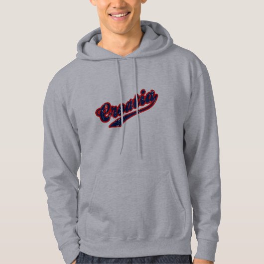 Kroatien Hoodie (Vorderseite)