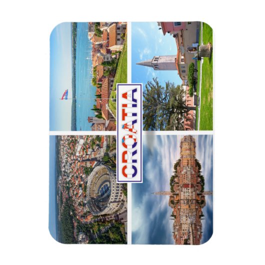 Kroatien | Hrvatska | Adria | Istrien Magnet (Vertikal)