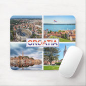 Kroatien | Hrvatska | Adria | Istrien Mousepad (Mit Mouse)