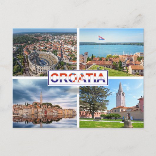 Kroatien | Hrvatska | Adria | Istrien Postkarte (Vorderseite)