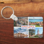 Kroatien | Hrvatska | Adria | Istrien Schlüsselanhänger (Rückseite)