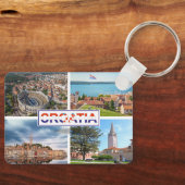 Kroatien | Hrvatska | Adria | Istrien Schlüsselanhänger (Vorderseite)