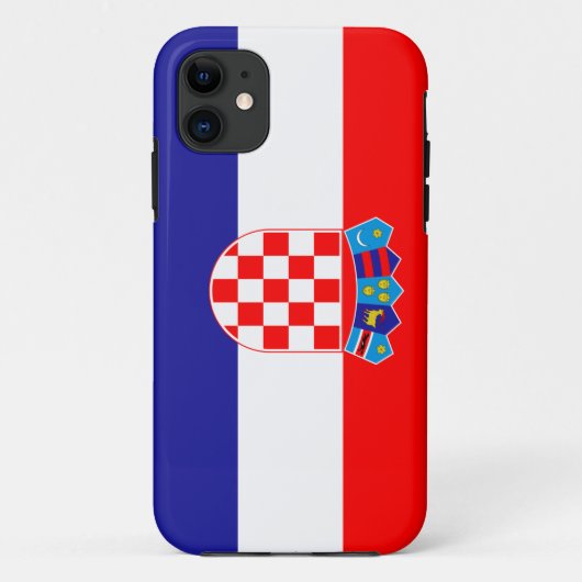 Kroatien Hrvatska Case-Mate iPhone Hülle (Rückseite)