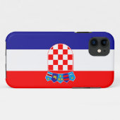 Kroatien Hrvatska Case-Mate iPhone Hülle (Rückseite (Horizontal))