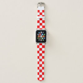 Kroatien | Hrvatska | Checked  Apple Watch Armband