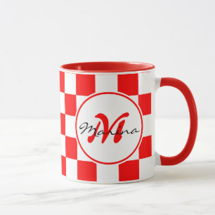 Kroatien   Hrvatska   Monogramm Prüfname Tasse