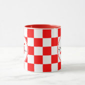 Kroatien | Hrvatska | Monogramm Prüfname Tasse (Zentrum)