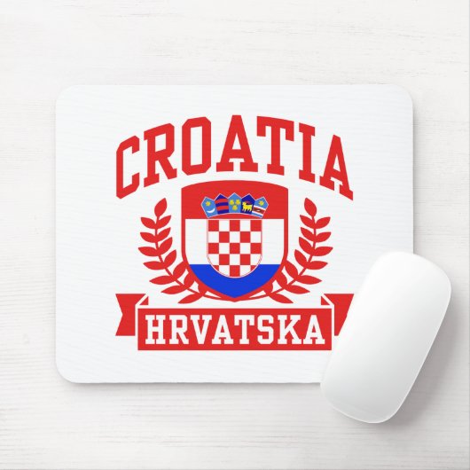 Kroatien Hrvatska Mousepad (Mit Mouse)