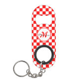 Kroatien | Hrvatska | Name Monogram Mini Flaschenöffner (Vorderseite)