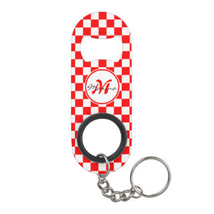Kroatien Hrvatska Name Monogram Mini Flaschenöffner