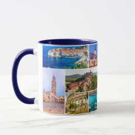 Kroatien | Hrvatska | ReisefotoCollage Tasse