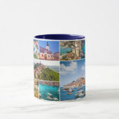 Kroatien | Hrvatska | ReisefotoCollage Tasse (Zentrum)