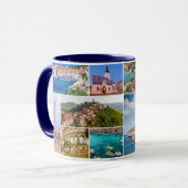 Kroatien | Hrvatska | ReisefotoCollage Tasse (Vorderseite Links)