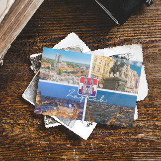Kroatien | Hrvatska | Zagreb | Hauptstadt Kroatien Postkarte