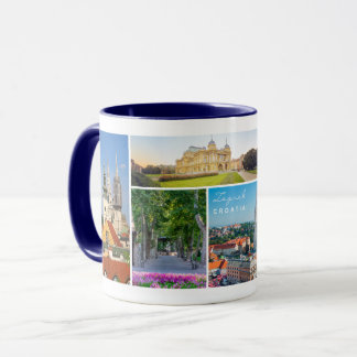 Kroatien | Hrvatska | Zagreb | Hauptstadt Kroatien Tasse