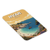 Kroatien Hvar Abgeschiedene Bucht Magnet (Rechte Seite)