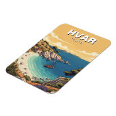 Kroatien Hvar Abgeschiedene Bucht Magnet (Linke Seite)