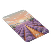 Kroatien Hvar Lavendel Felder Magnet (Rechte Seite)