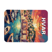 Kroatien Hvar Magnet (Horizontal)