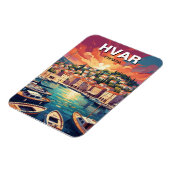 Kroatien Hvar Magnet (Linke Seite)