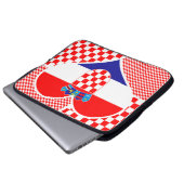 Kroatien im Herzen von Collage Laptop Sleeve (Vorne Knopf)