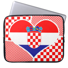 Kroatien im Herzen von Collage Laptop Sleeve