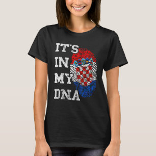 Kroatien ist in meiner DNA Thumb Mark Hrvatska Kro T-Shirt