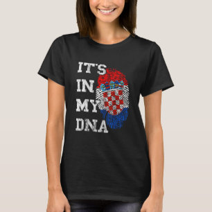 Kroatien ist in meiner DNA Thumb Mark Hrvatska Kro T-Shirt