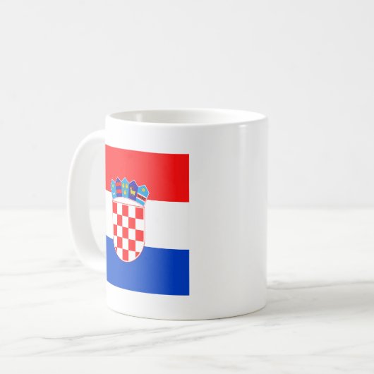 Kroatien Kaffeetasse (Vorderseite Links)