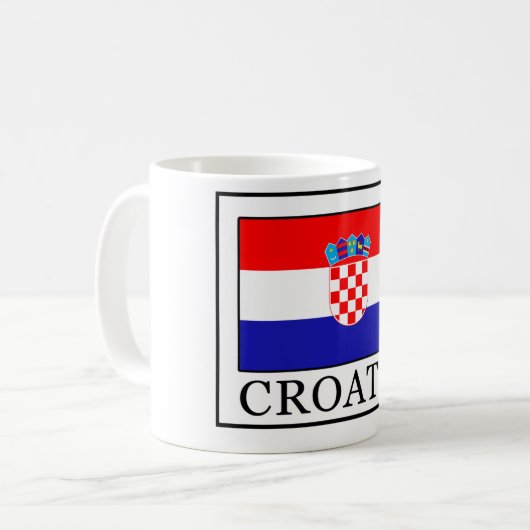Kroatien Kaffeetasse (Vorderseite Links)