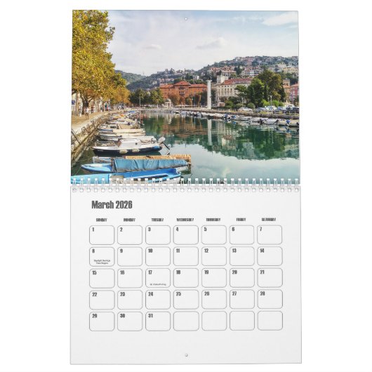 Kroatien Kalender (Mär 2026)