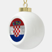 Kroatien Keramik Kugel-Ornament (Rechts)
