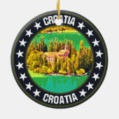 Kroatien Keramik Ornament (Hinten)
