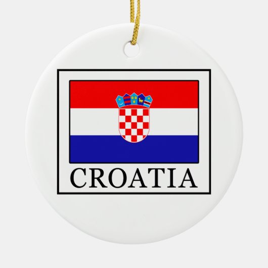 Kroatien Keramik Ornament (Vorne)