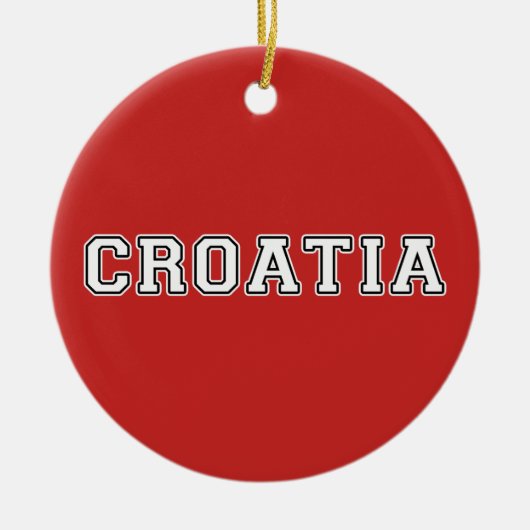 Kroatien Keramikornament (Vorne)
