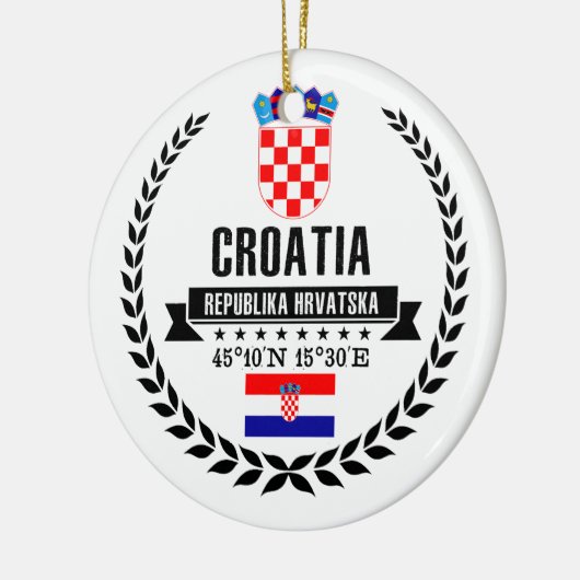 Kroatien Keramikornament (Links)