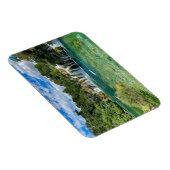 Kroatien Krka Wasserfälle Fernsicht Panorama Magnet (Rechte Seite)