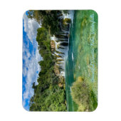 Kroatien Krka Wasserfälle Fernsicht Panorama Magnet (Vertikal)