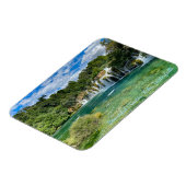 Kroatien Krka Wasserfälle Fernsicht Panorama Magnet (Linke Seite)