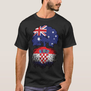 Kroatien Kroatien Australische Australien Tree Roo T-Shirt