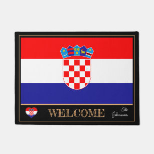 Kroatien & Kroatien Flaggenstaat Matte / Sport Wil