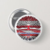 Kroatien Kroatisch Österreichisch Button (Vorne & Hinten)
