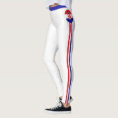 Kroatien & Kroatische Fahnen-Leggings /sport Leggings (Links)