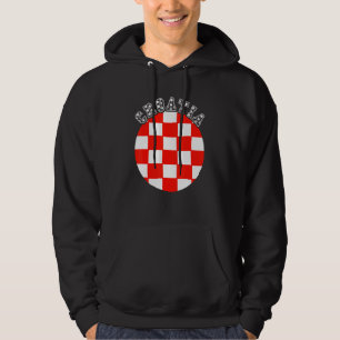 Kroatien kroatische Flagge Kroatische Roots Hrvats Hoodie