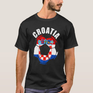 Kroatien Kroatische Fußball-Hrvatska Fußball-Team  T-Shirt